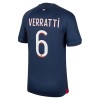 Camiseta de fútbol Paris Saint-Germain 2023-24 Verratti 6 Primera Equipación - Hombre